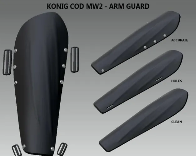 Konig Forearm Guard 3D Print