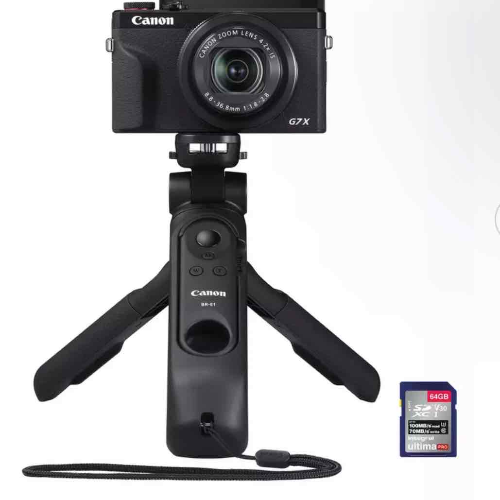 Buy Canon PowerShot G7X Mark III Vlogger Camera Kit | Compact digital cameras | Argos