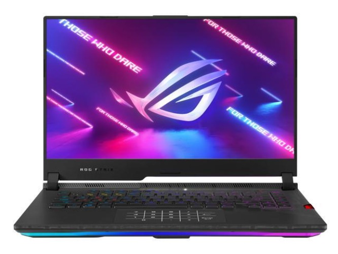 ASUS ROG Strix Scar 15 Gaming Laptop, 15.6” 300Hz IPS Type FHD Display, NVIDIA GeForce RTX 3080, AMD Ryzen 9 5900HX, 16GB DDR4, 1TB SSD, Opti-Mechanical Per-Key RGB Keyboard, Windows 11, G533QS-DS94