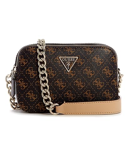 GUESS US Noelle Quatto G Camera Crossbody - One Size - Brown Logo