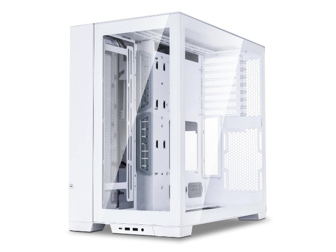 Lian Li PC-O11 Dynamic Evo TG Mid Tower E-ATX White Case - No PSU