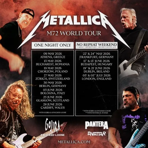 Metallica tickets