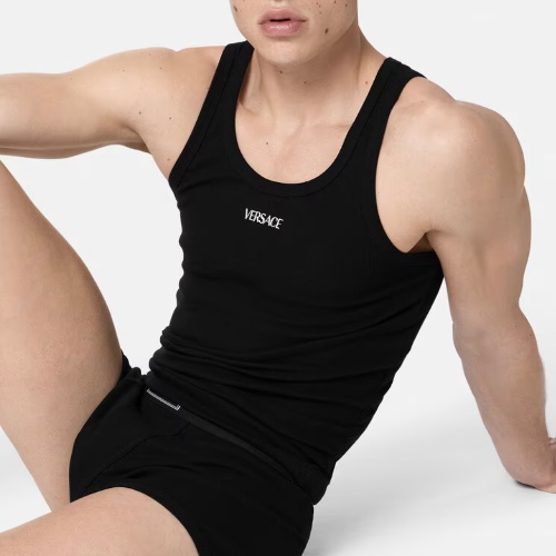 Logo Ribbed Tank Top