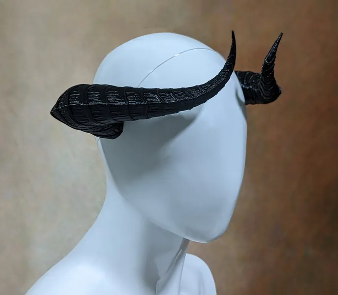 Lightweight Costume Succubus Horns