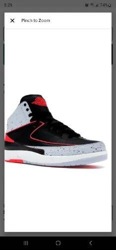 Jordan 2 Retro " Infrared Cement " 