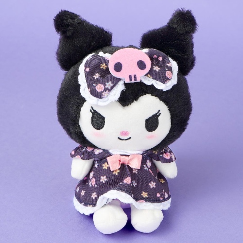 Kuromi Flowery Dress Plush Charm - Medium | Default Title
