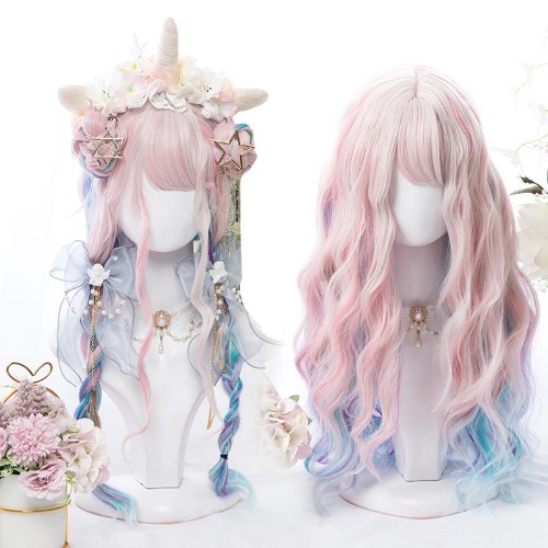 Dreamy Pastel Wig SD00269 | Default Title