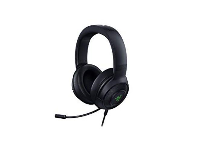 Razer Kraken V3 X - Wired USB Gaming Headset (Ultra-Light Headphones, TriForce 40 mm Driver, HyperClear Cardioid Microphone, 7.1 Surround Sound, RGB Chroma) Black - Kraken V3 X - Black