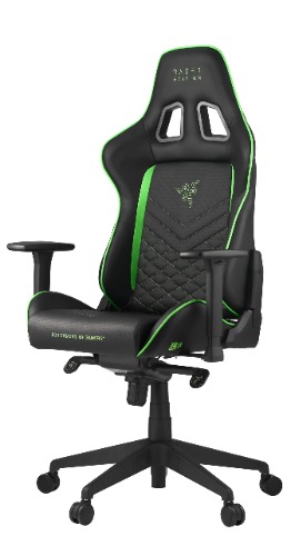 Razer TAROK PRO - Razer Edition Gaming Chair by Zen Gamingstoel, zwart/groen, RZ.CD.TK.03.RT, 70 x 54 x 136 cm (b x d x h)