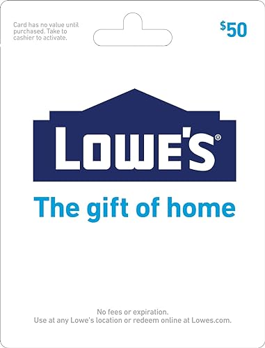 Lowe's Gift Card - 50 - Traditional