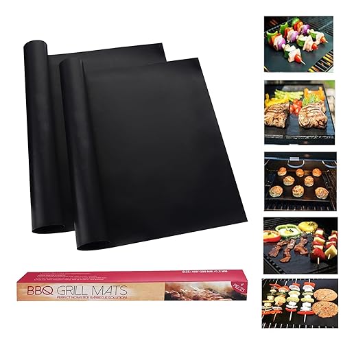 Oven Liners for Bottom of Electric Gas Oven - 2 Pack Large Heavy Duty Oven Mat, Heat Resistant Oven Liners for Bottom of Electric Oven, 15.74"x 23.6". (2PACK) - 2PACK