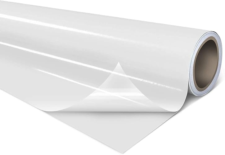 VViViD Clear Lamination Vinyl for Die-Cutters and Plotters 3MIL (1ft x 30ft) - 12" x 30ft
