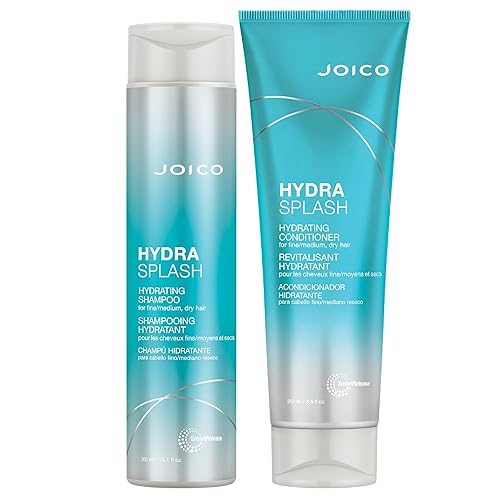 Joico HydraSplash Hydrating Shampoo & Conditioner Set, Preserve Natural Moisture, for Fine / Medium / Dry Hair - 10.1 Fl Oz (Pack of 1) - Set