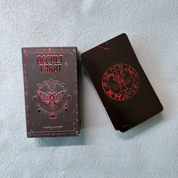 Occult Tarot-Major and Minor Arcana,Full 78 Card Tarot Deck