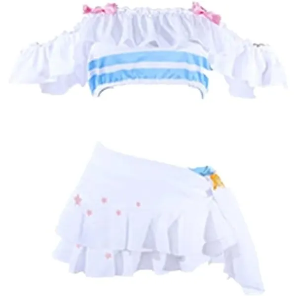 Anime Fate Extella Astolfo Swimsuit Cosplay Costume Game FGO Cosplay Costume Swimwear for Girl Women