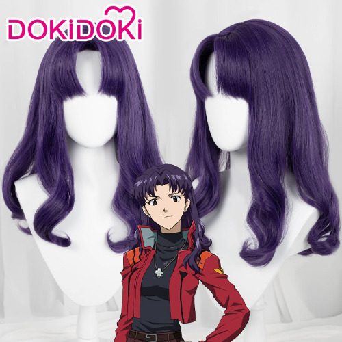 Neon Genesis Evangelion Cosplay Katsuragi Misato Wig