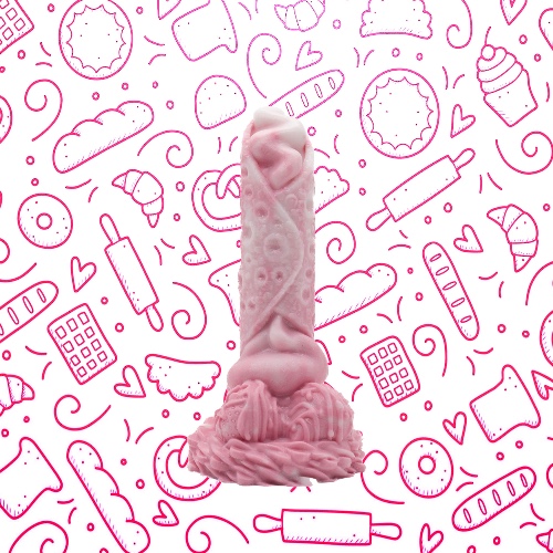 Cannoli the Pastry Dildo - Standard / Add Suction Cup / Medium 00-50