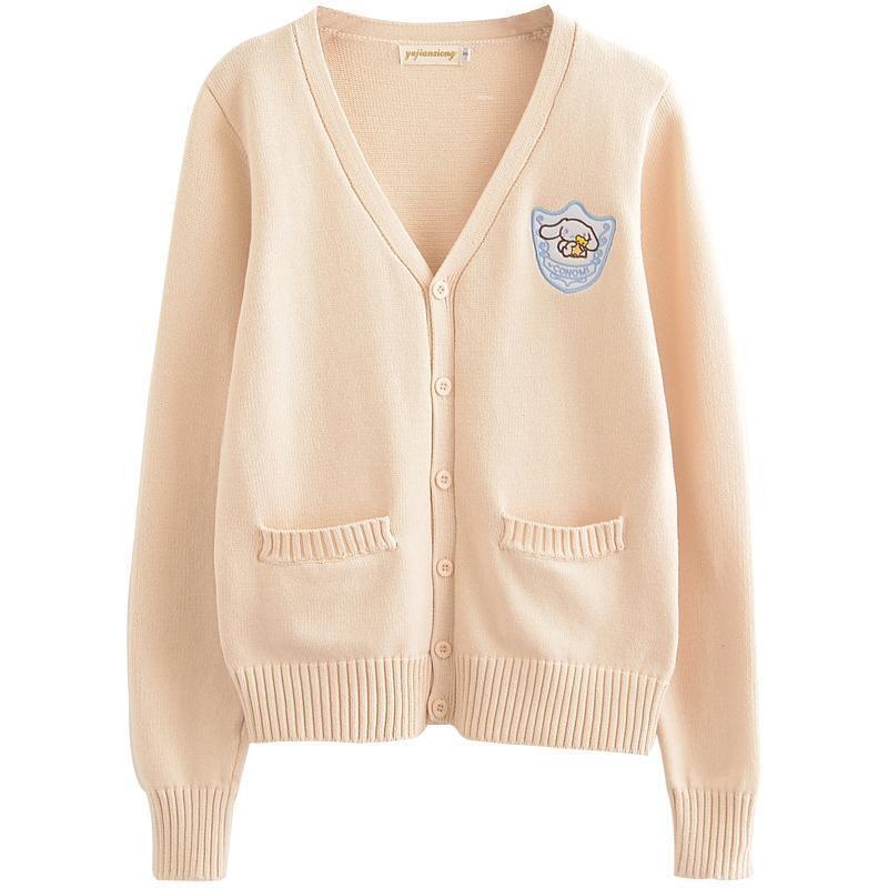 Kawaii Cardigan - Peach / M