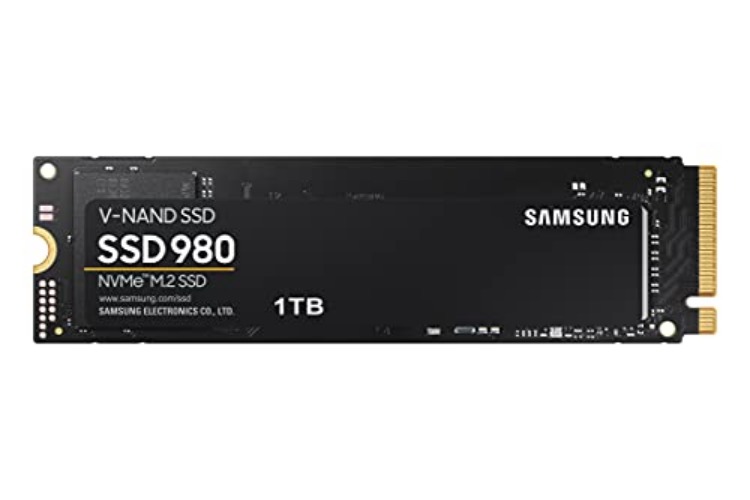 SAMSUNG 980 SSD 1TB PCle 3.0x4, NVMe M.2 2280, Internal Solid State Drive, Storage for PC, Laptops, Gaming and More, HMB Technology, Intelligent Turbowrite, Speeds of up-to 3,500MB/s, MZ-V8V1T0B/AM - 1TB