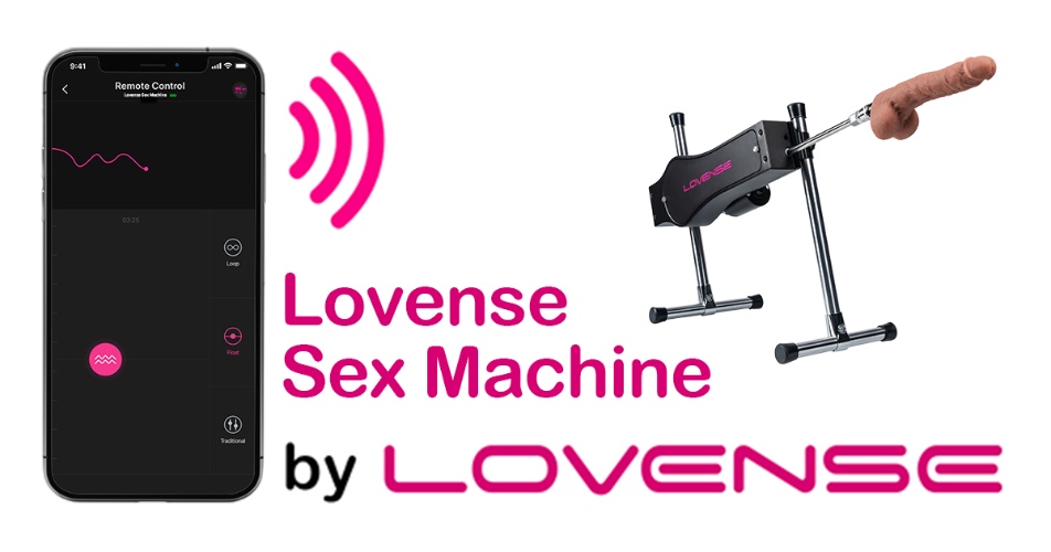 Lovense Sex Machine contrôlée par application, automatique et poussée