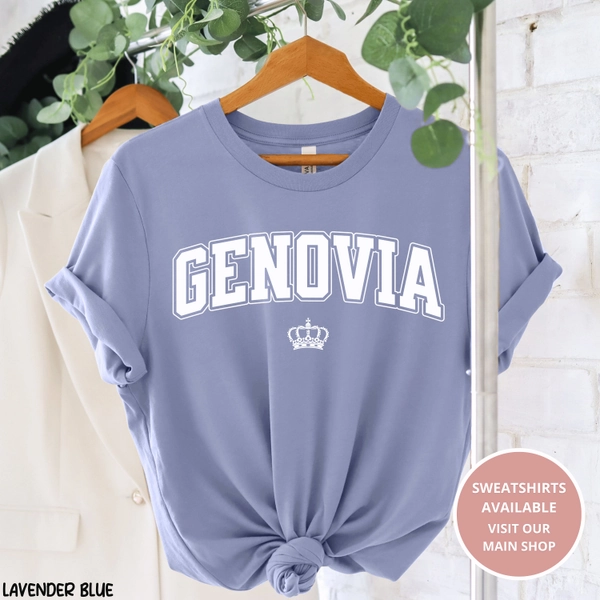 Genovia Varsity Shirt, Princess Diary Shirt, Genovia Shirt, Genovia TShirt, Princess Diary TShirt, Princess of Genovia, Princess Shirt