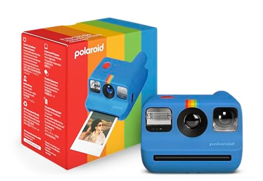 Polaroid Go Generation 2 - Mini Instant Film Camera - Blue (9147) - Only Compatible with Go Film
