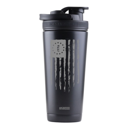 1776 Flag- Custom 26oz Ice Shaker Bottle
