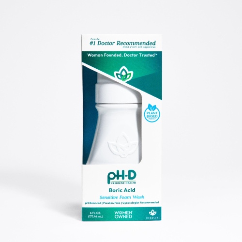 pH-D Boric Acid Sensitive Foam Wash