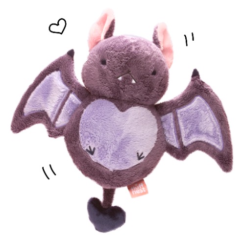 Vinnie the Sweetheart Bat | Keychain 4"