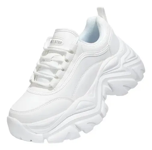 Zapatos Casuales De Plataforma Respirable De Moda Para Mujer