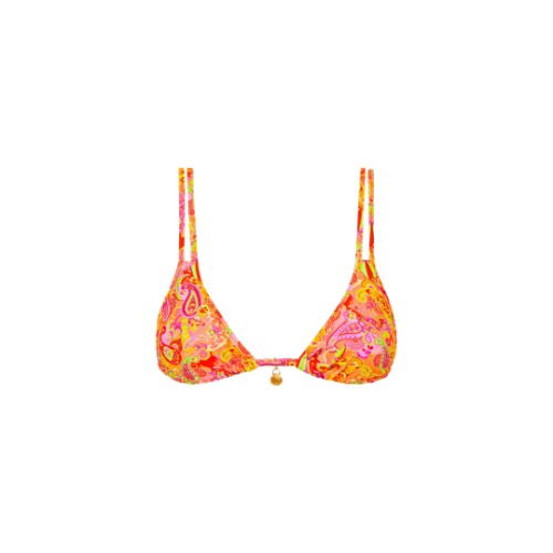 Twin Strap Bralette Bikini Top - Bahama Rama | Medium