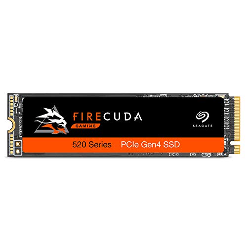 Seagate FireCuda 520, 2TB, Performance Internal SSD, PCIe Gen4 x4 NVMe 1.3, for Gaming PC, Gaming Laptop, Desktop, 3 year Rescue Services (ZP2000GM3A002) - Internal Game Drives - 520 Serie - Gen 4 - 2 TB