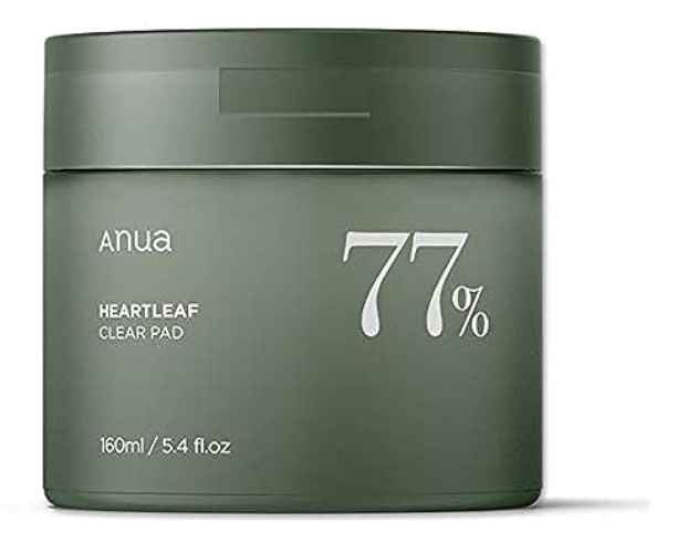 ANUA Heartleaf 77 Toner Pad 70 Sheets, PHA Dead Skin Care Low pH Daily Toner Pad exfoliating