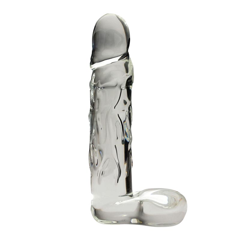 Spartacus Blown Large Realistic | Realistic dildo in glass