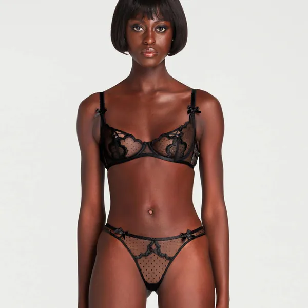 Agent Provocateur 2 pieces lingerie set Katanah Black