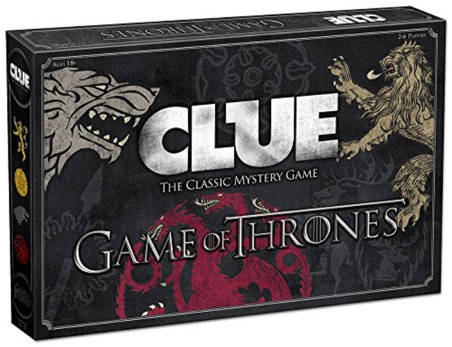 USAOPOLY Clue Game of Thrones Board Game | Official Merchandise | Based on The Popular TV Show on HBO Game of Thrones