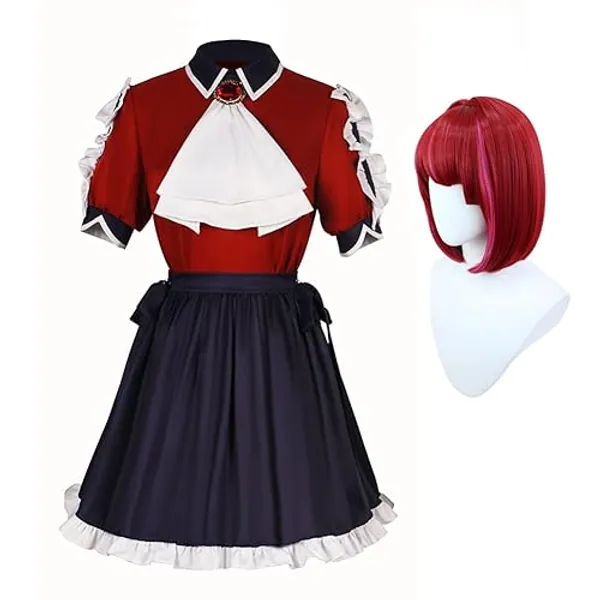 Gooyeh Oshi no Ko Cosplay Kostüm Arima kana anime cosplay kostüm Comic Con Bühnenauftritt Karneval Halloween Cosplay Kostüm Vollkostüm Set