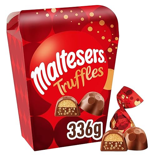 Maltesers Milk Chocolate Truffles, Chocolate Gifts, Large Gift Box, 336g - 336 g (Pack of 1)