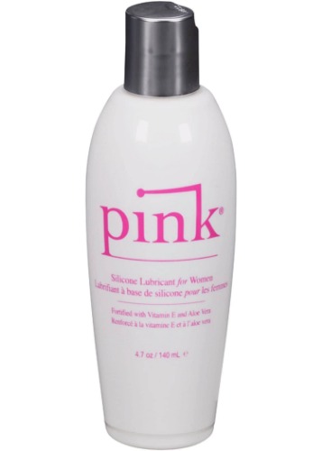 Pink Silicone Lubricant for Women - 4.7 Oz - 140 ml