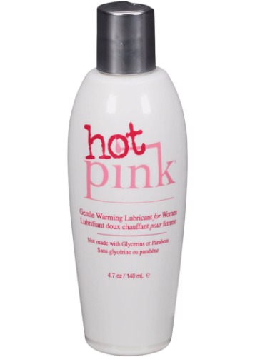 Hot Pink Warming Lubricant for Women - 4.7 Oz. - 140 ml
