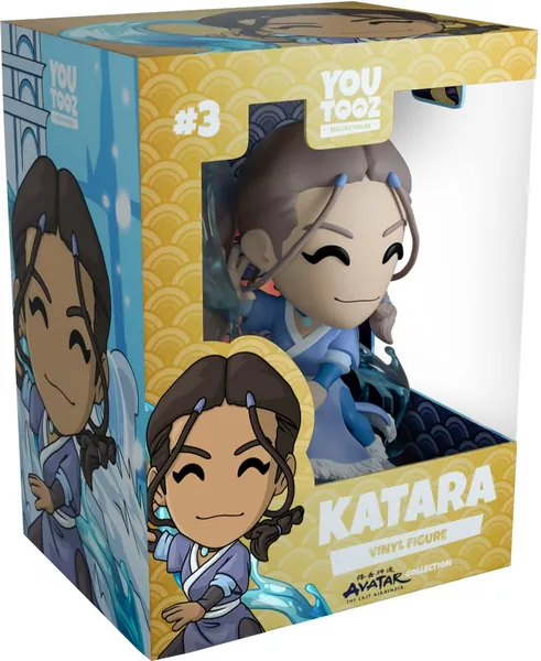 Katara Vinyl Figure, 4.1" Katara from Avatar The Last Airbender, High Detailed Collectible Figure - Youtooz Avatar The Last Airbender Collection