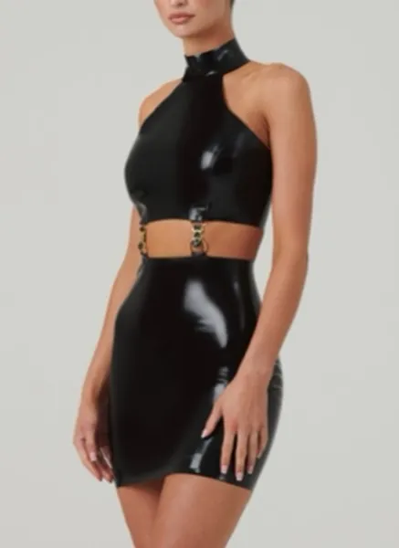 Latex Phoenix Dress