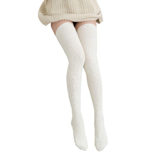 Bakicey knee socks - 80 - Wit