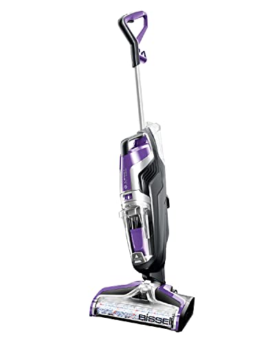BISSELL CrossWave Pet Pro Hard Floor Cleaner | Wet & Dry Vacuum | 3-in-1 Multi-Surface Floor Cleaner for Wood, Tile, Laminate & Area Rugs | Perfect for Pet Owners | 2224E | Purple - CrossWave Pet Pro