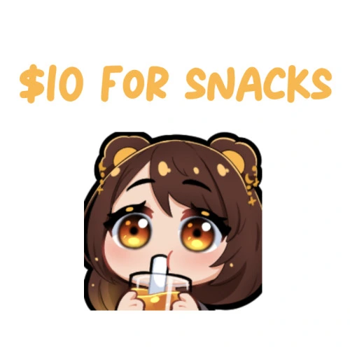 $10USD for Snacks