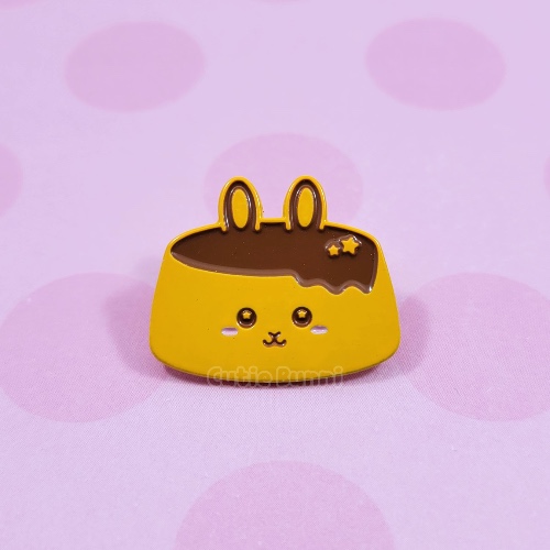 Pudding Bun Mini Enamel Pin