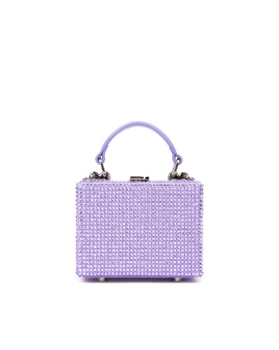 Mini Kendrick Trunk | Violet Mini Crystals