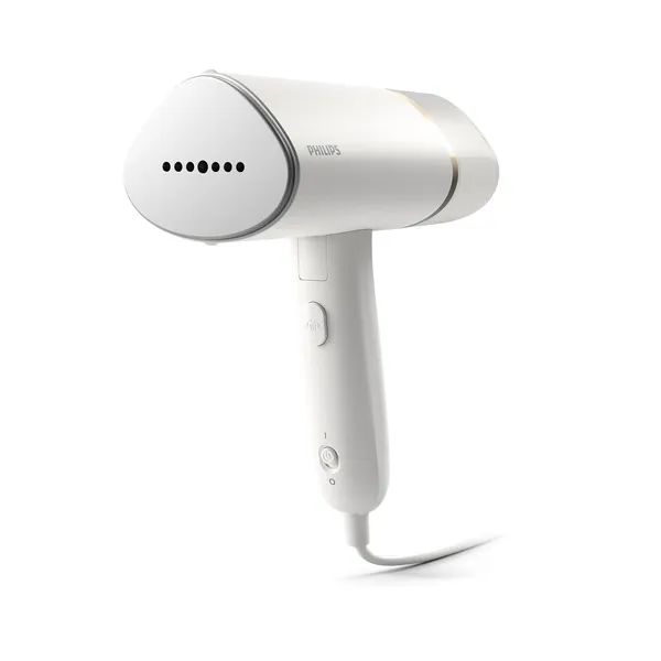 Philips 3000 Series Portable Steamer - 1000 W, Compact and Foldable, Constant Steam Output 20 g/min, No Ironing Board Required, White (STH3020/10)