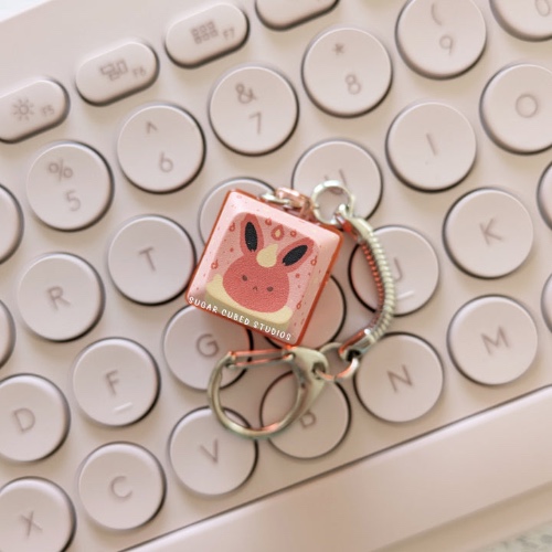 Flare #136 - Fidget Keycap Keychain