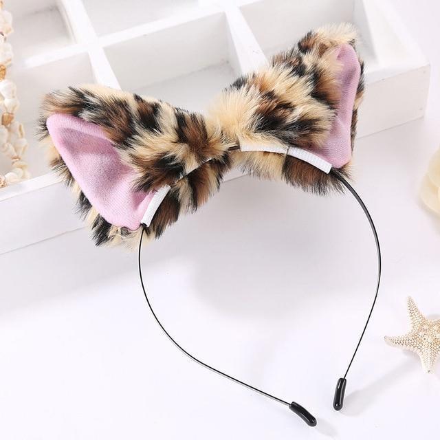 Furry Fox Ears - Leopard